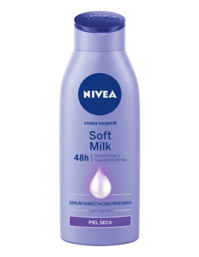 CREMA CORPORAL NIVEA BODY SOFT MILK PIEL SECA 125 ML