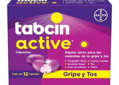 TABCIN ACTIVE C12 CAPSULAS