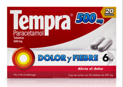 TEMPRA 500 MG C10 O C20 TABLETAS