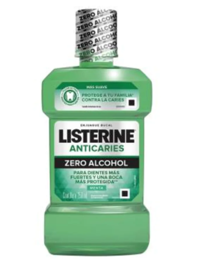 LISTERINE ENJ ANTICARIES ZERO 250ML