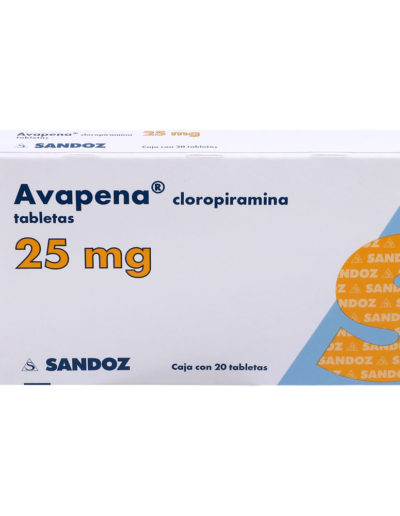 AVAPENA 25 MG 20 TAB