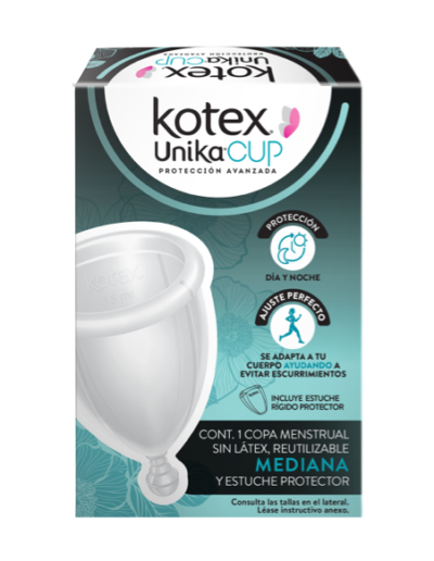 COPA MENSTRUAL KOTEX UNIKA CUP MED