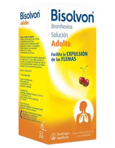 BISOLVON ADULTO (BROMHEXINA) 120 ML