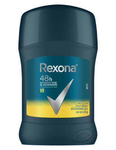 DESOD REXONA MEN V8 48H STICK 45GN